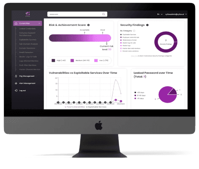Cyfax dashboard screenshot